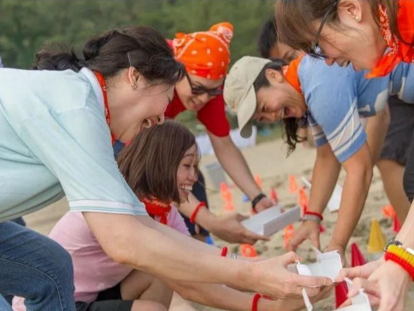 来自超过5个国家的团建团队是怎样团建的？